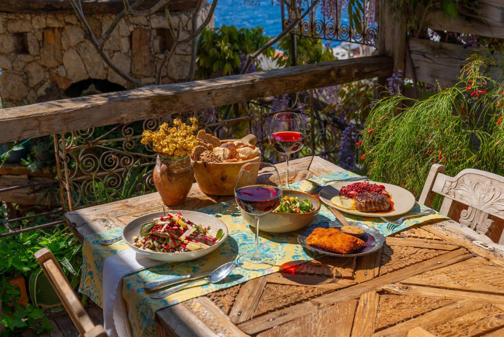 Fidanka Hotel Kalkan Ngoại thất bức ảnh