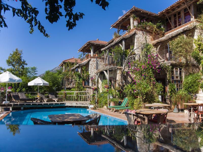 Fidanka Hotel Kalkan Ngoại thất bức ảnh