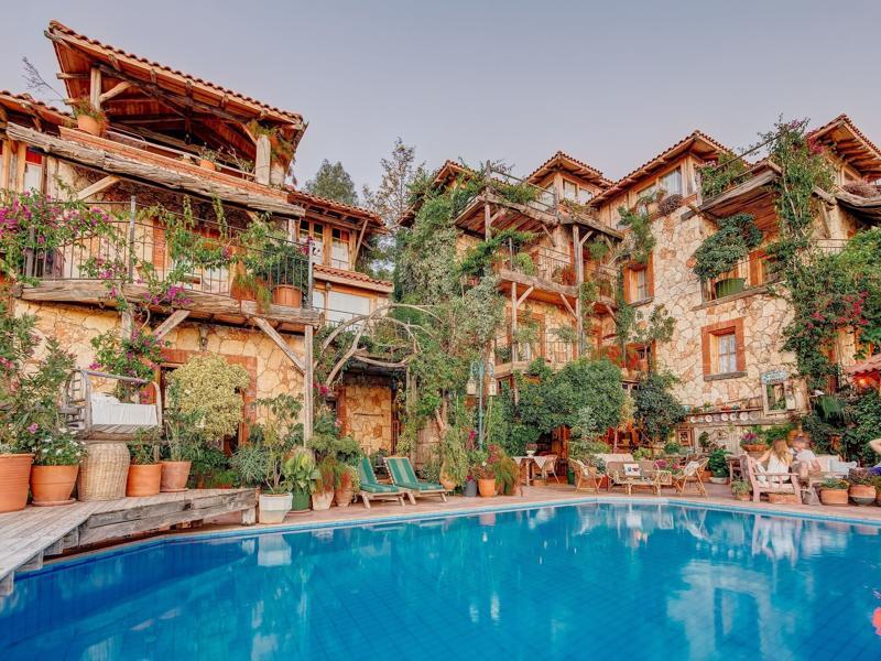 Fidanka Hotel Kalkan Ngoại thất bức ảnh
