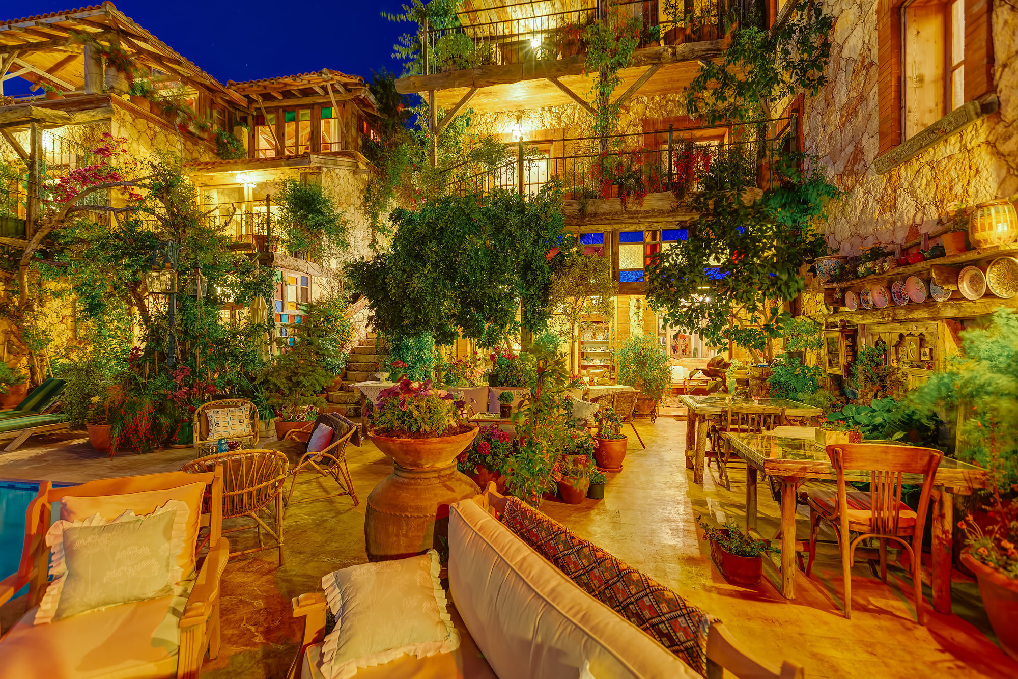 Fidanka Hotel Kalkan Ngoại thất bức ảnh
